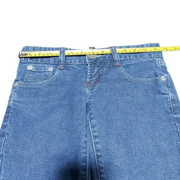 5 PM Von Dutch Low-rise Flared Bottom Jeans Size 26 EUC - Picture 10 of 10